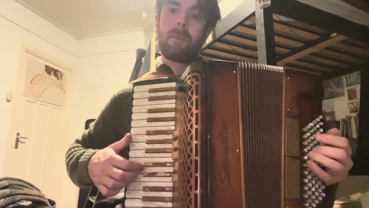 Seb's Accordion Tune a Day #8 - The Cabin (presumably) by the East Pointers