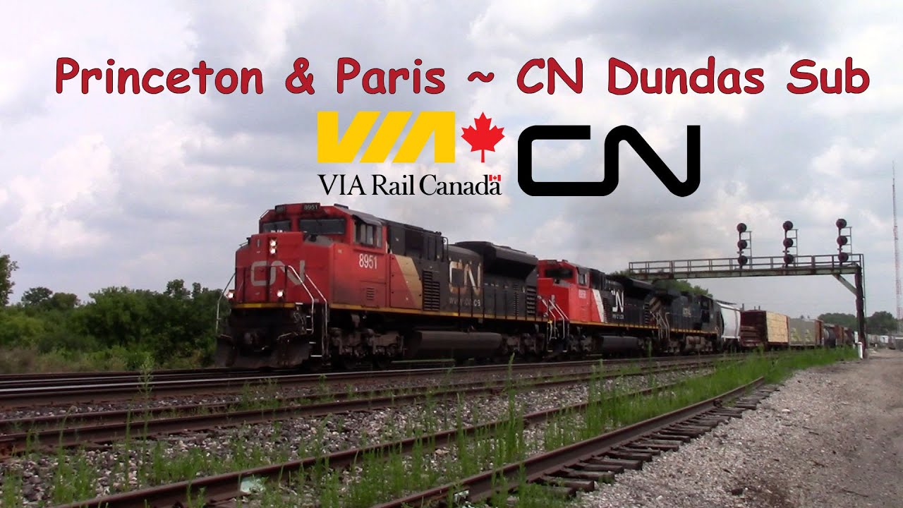 Princeton to Paris on CN's Dundas Sub ~ August, 2025