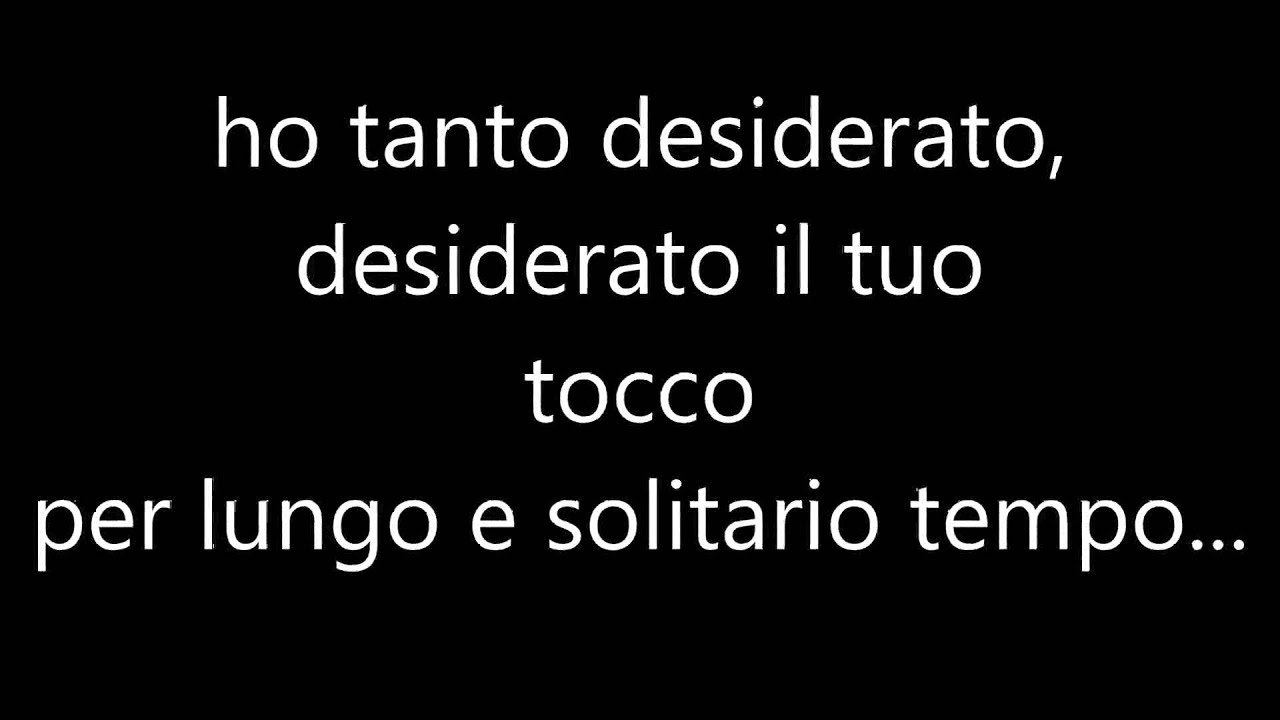 Colonna sonora Ghost - traduzione (Unchained Melody - The Raighteous Brothers)