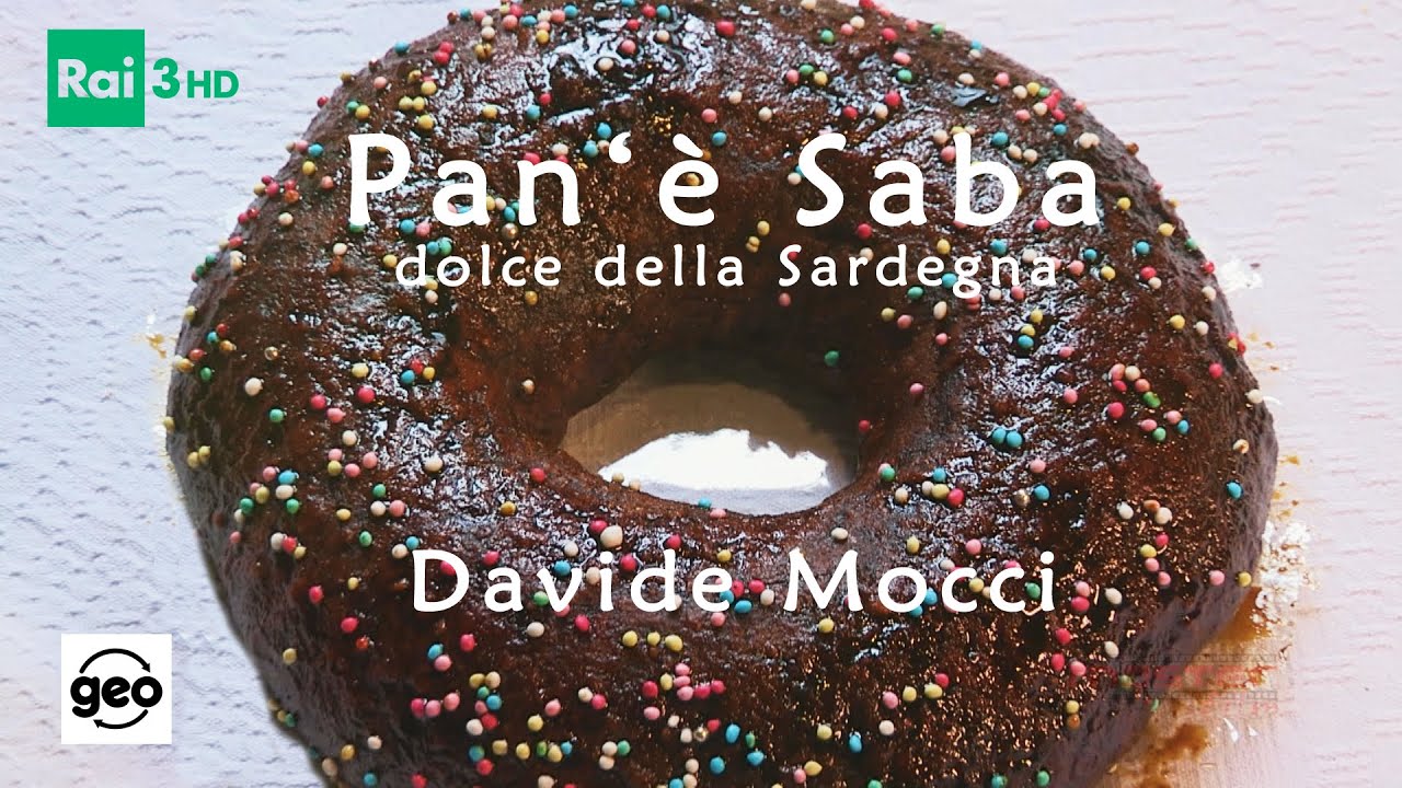 PAN'E SABA di Davide Mocci DOC RAI GEO - PANE DI SAPA - RAIPLAY- RICETTE DELLA SARDEGNA #davidemocci