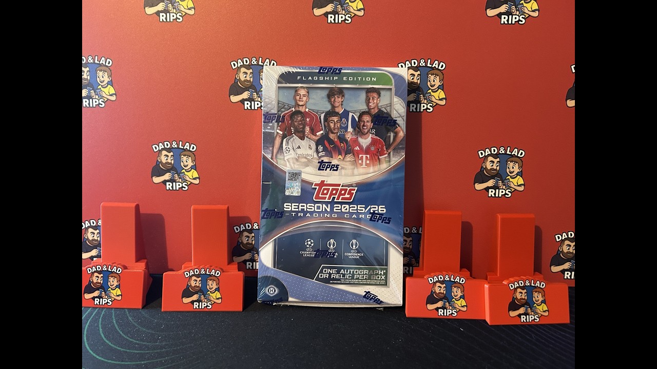 WE GOT A CASE HIT OPENING ANOTHER TOPPS UCC FLAGSHIP 2025/26 HOBBY BOX!