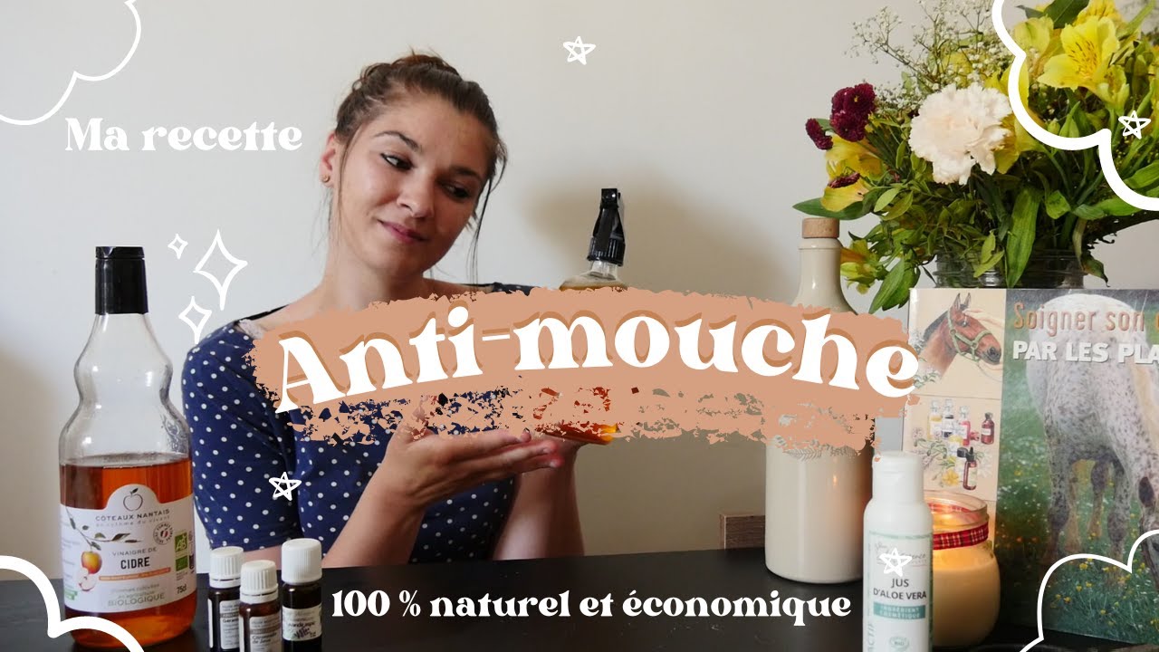 Mon anti-mouche maison - 100 % naturel et économique -  spécial cheval