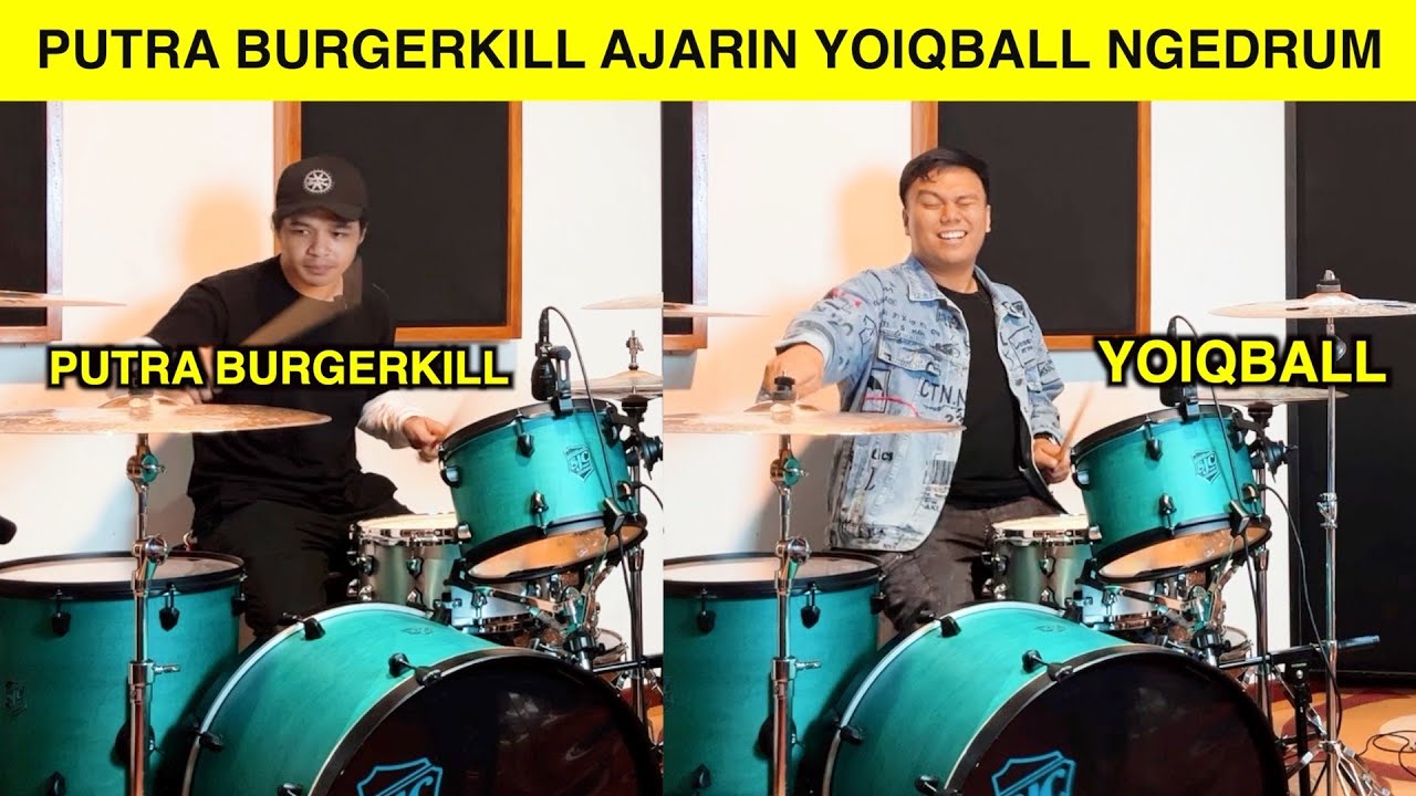 PUTRA BURGERKILL AJARIN YOIQBALL JADI DRUMMER METAL