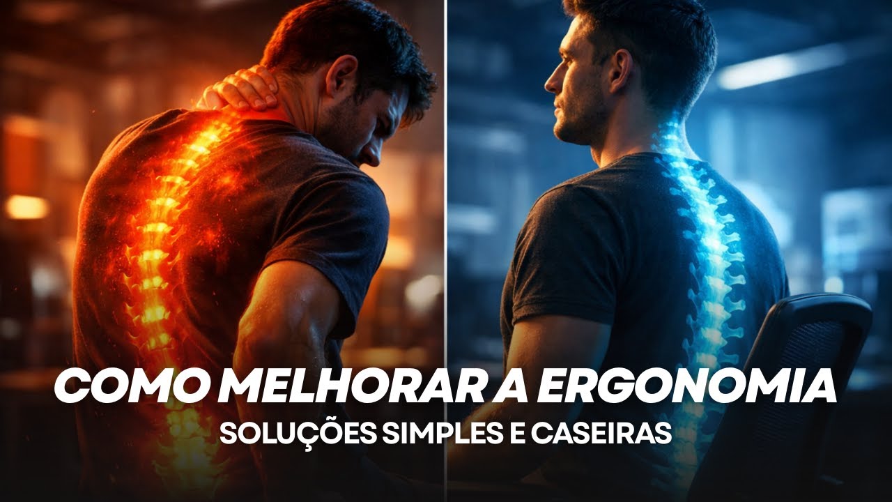 COMO MELHORAR A ERGONOMIA COM SOLUÇÕES SIMPLES E CASEIRAS