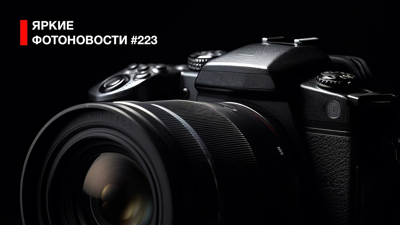 Яркие Фотоновости #223. Lumix урезали видоискатель, Blackmagic добавили автофокус, Новый ведущий