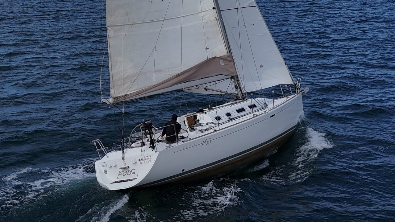 Beautiful Beneteau First 40.7 sailing. For sale with Flagstaff Marine 