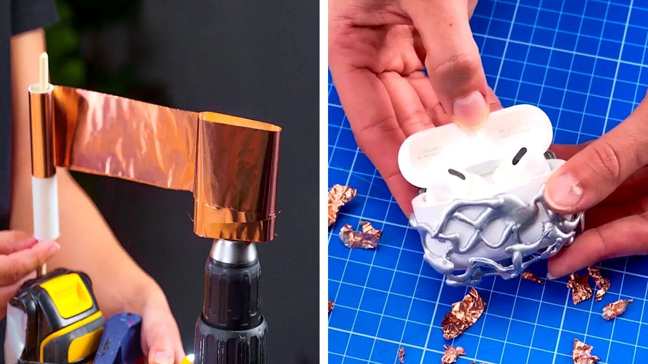 I Turned Ordinary Foil into Fantastic crafts and Jewelries
