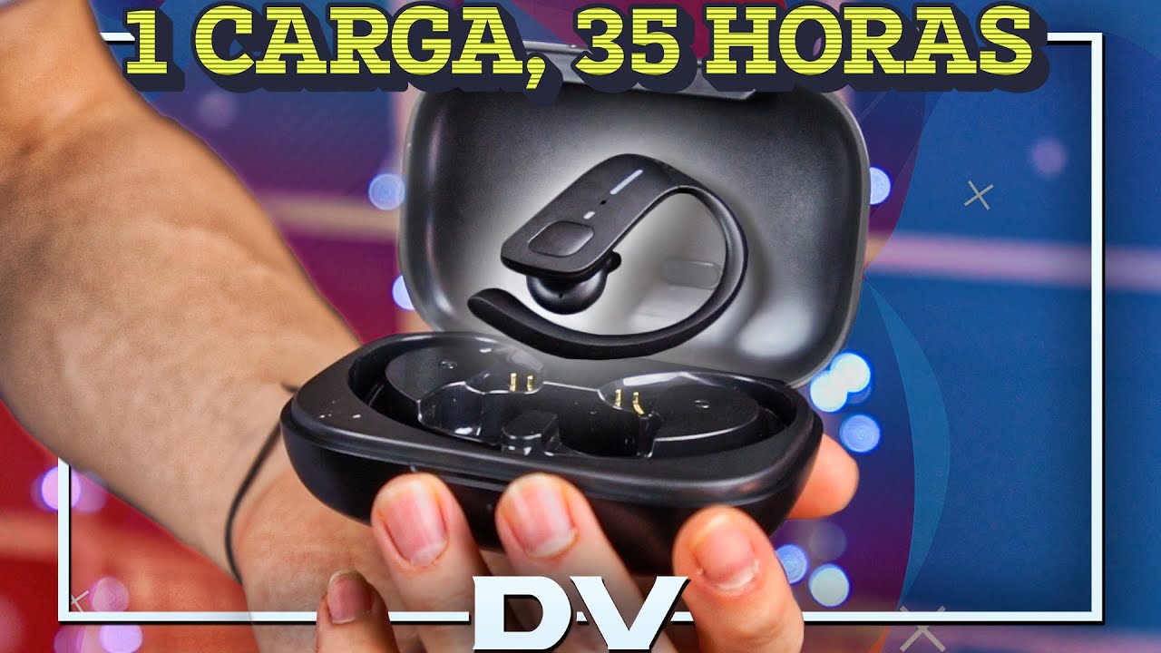 35 Horas con una Sola CARGA en estos Auriculares Bluetooth