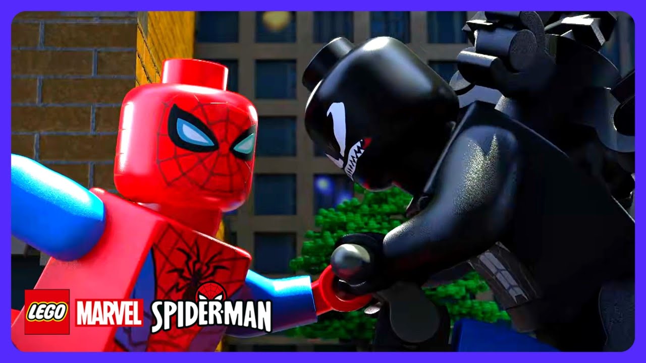 LEGO Spider-Man vs. Venom! 💥 - LEGO Marvel | Kids Cartoons | WildBrain Thrill Park