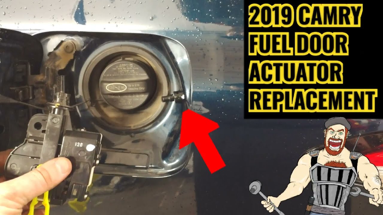 2018 - 2024 TOYOTA CAMRY FUEL DOOR ACTUATOR REPLACEMENT