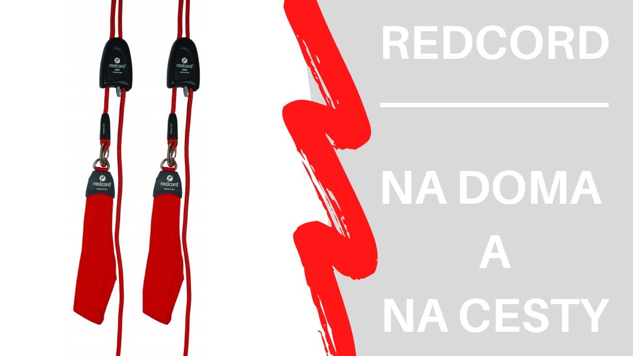 Ako ovládať a používať  Redcord Mini  na doma alebo na cesty