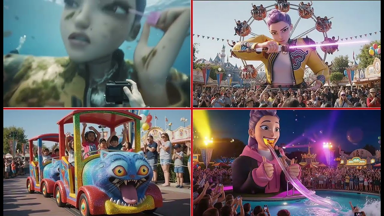 VIRAL! K Pop Demon Hunter Shocks Everyone at the Epic Disneyland Parad — Crowd Goes Wild!