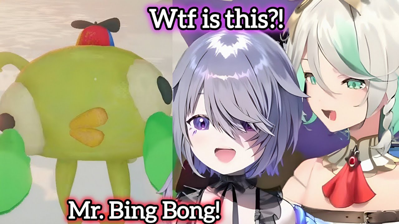 Cecilia and Biboo Found a Weird Toy... - Hololive 