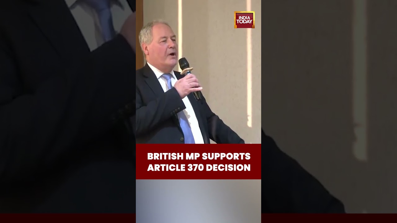 British MP Bob Blackman Backs Article 370 Move, Speaks on Kashmir