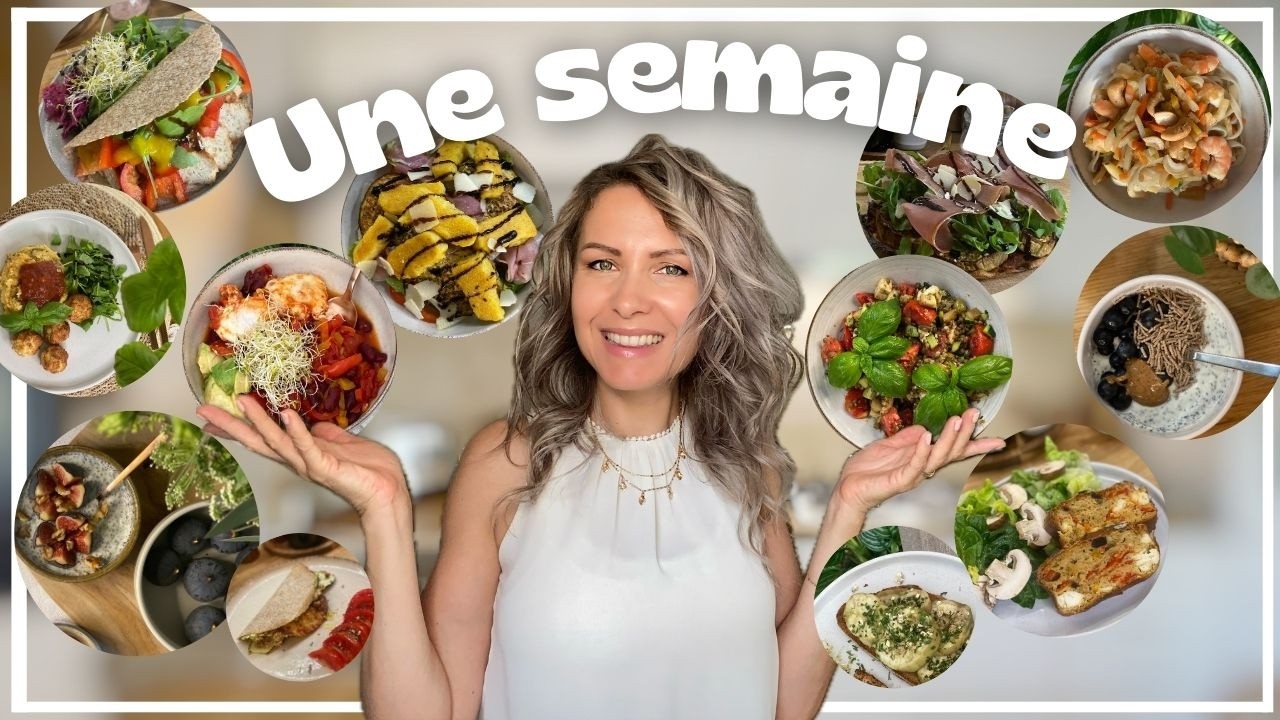✨ Alimentation équilibrée - 10 recettes et 5 petits dej ✨ Liste de courses