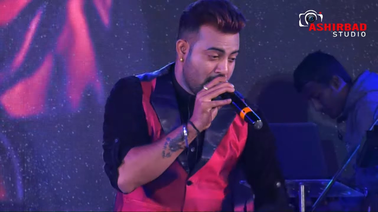 Neele Neele Ambar Par (Male Version ) | Kishore Kumar | Sridevi |  Live Singing Debraj Roy