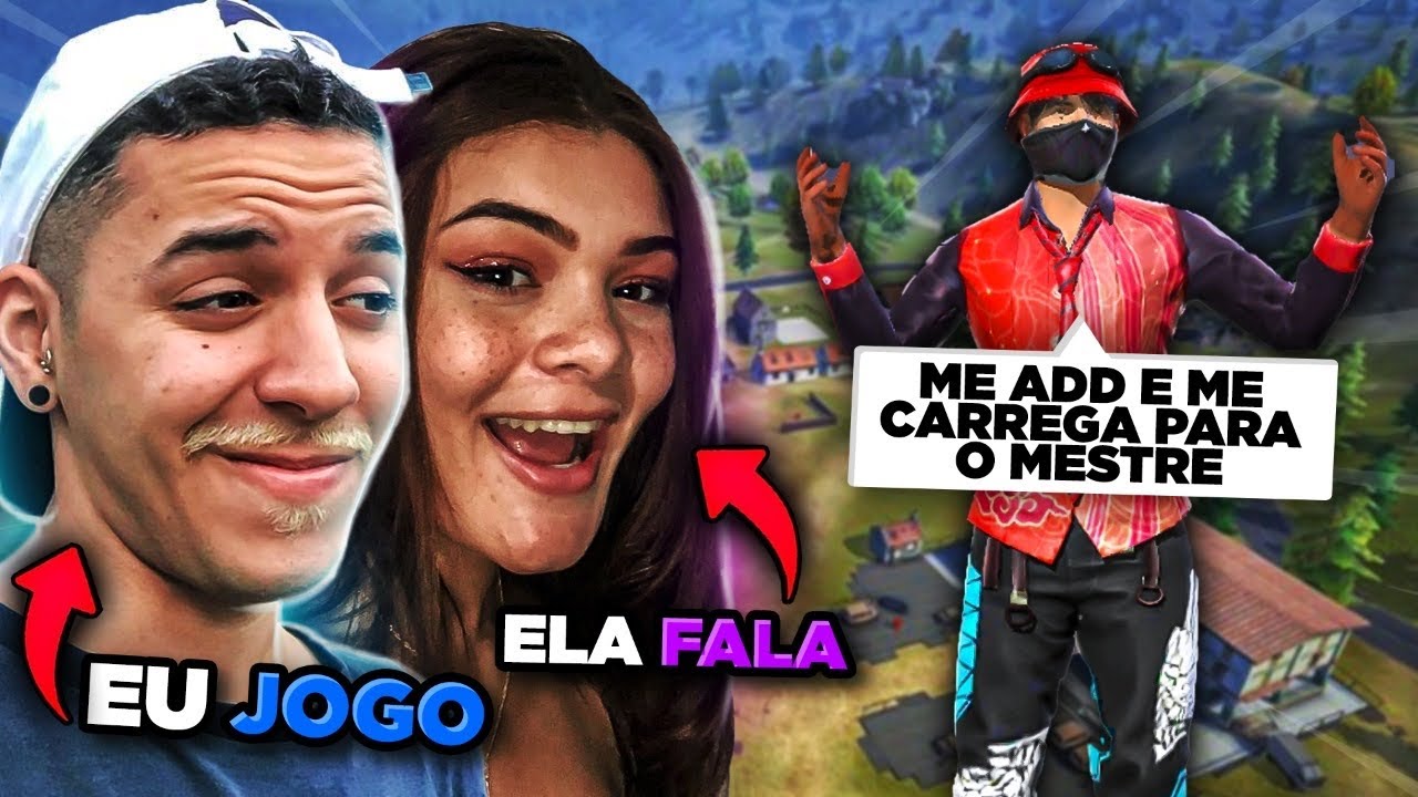 FINGI SER MINHA NAMORADA e ACHEI INTERESSEIROS? FREE FIRE