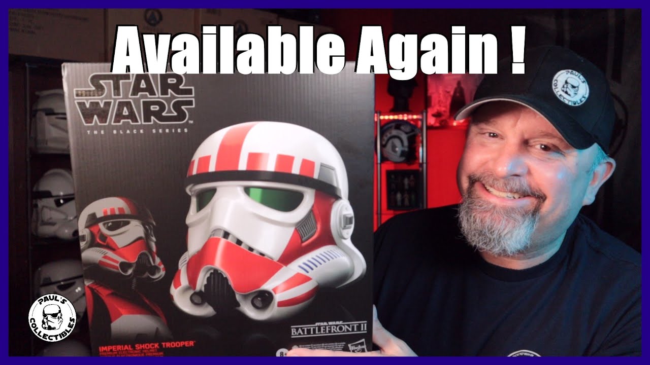 Обзор переиздания шлема штурмовика из Star Wars Black Series