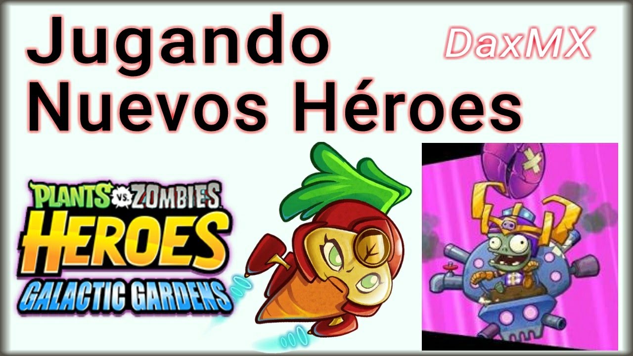 Jugando a BetaZanahorina y Gigantacus Enórmidus (nuevos héroes) PvZ Heroes