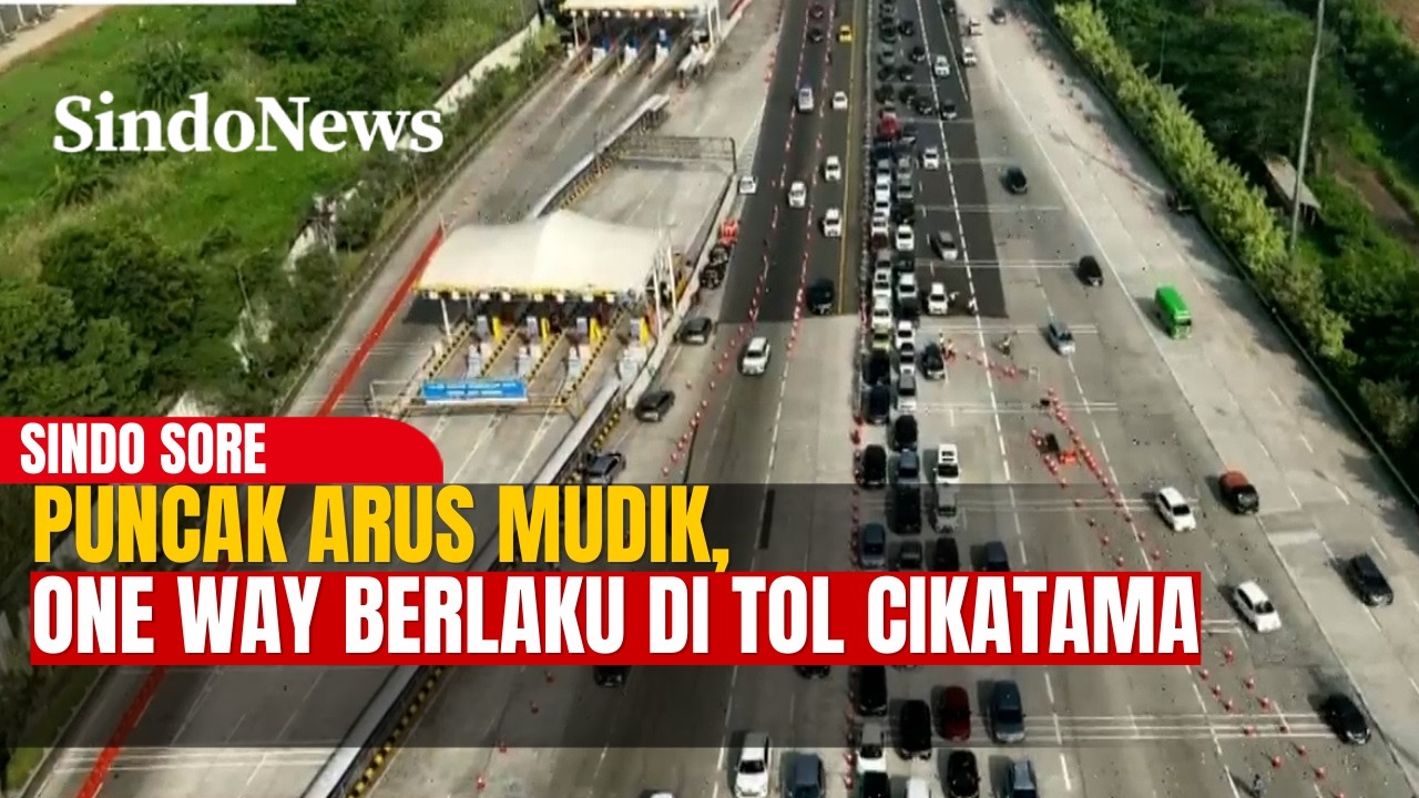 One Way Diberlakukan di Tol Cikatama, Ini Dampaknya | SINDO SORE | 18/03