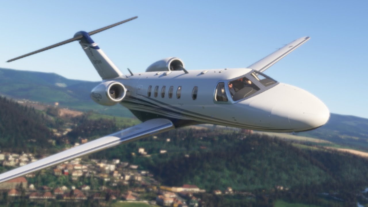 Microsoft Flight Simulator 2024 | Career | Citation CJ4 VIP Flight!