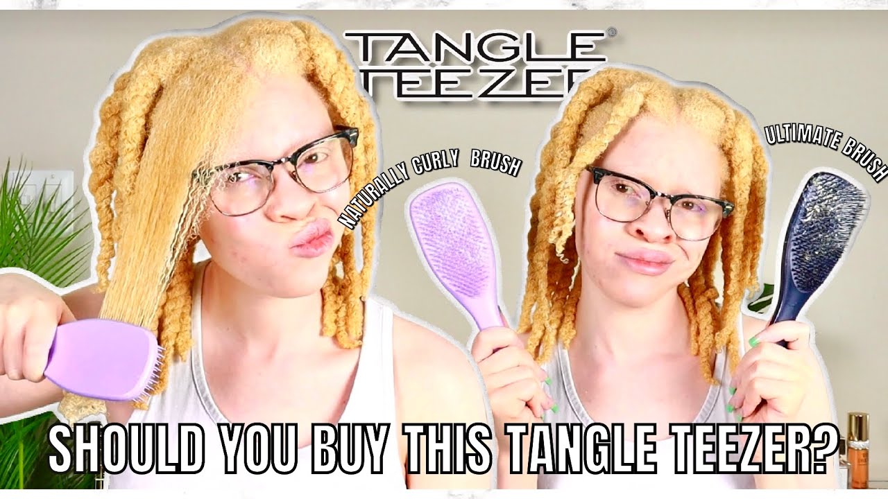 IS IT WORTH IT? NATURALLY CURLY TANGLE TEEZER BRUSH | Iyana LeShea
