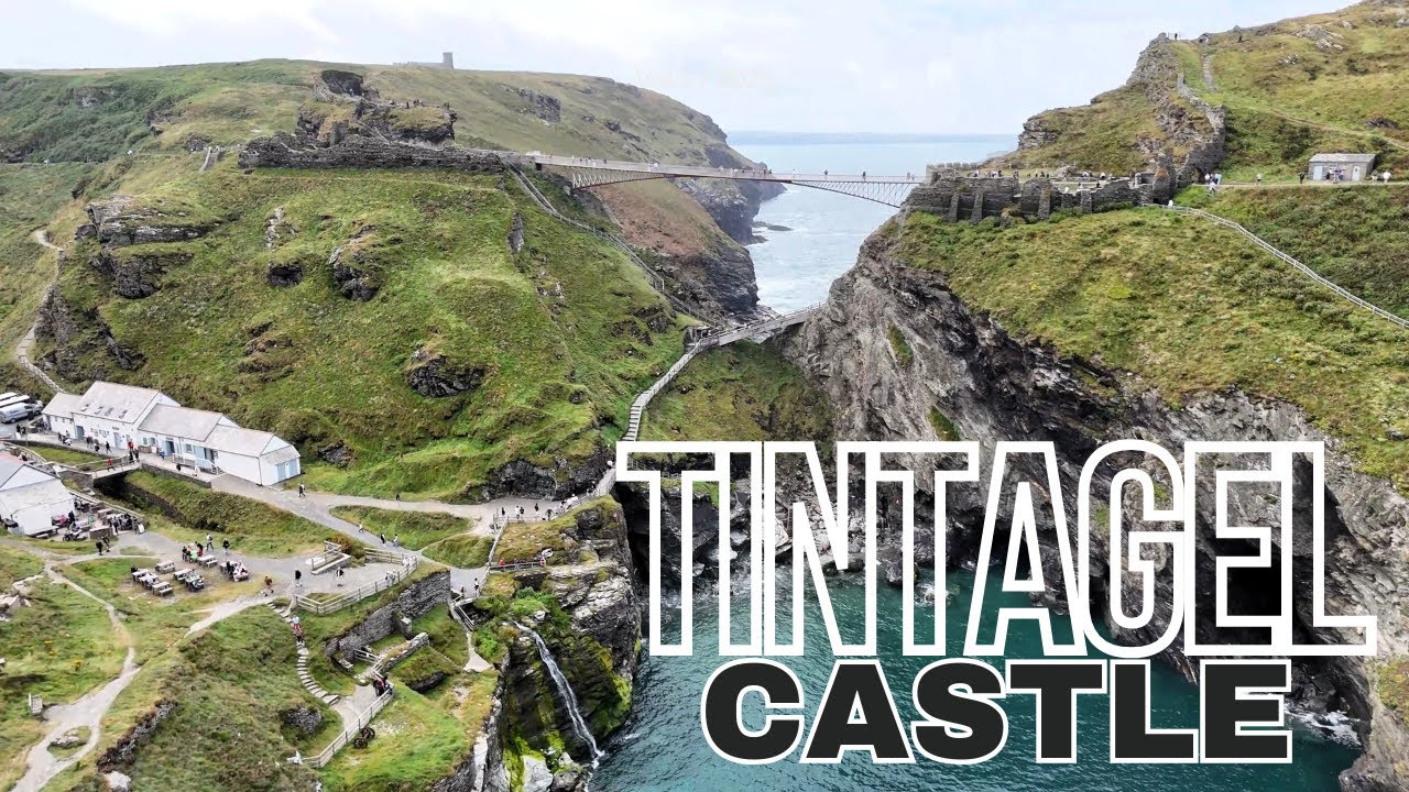 Tintagel Castle rugged cliffs, ancient ruins, and dramatic coastal scenery