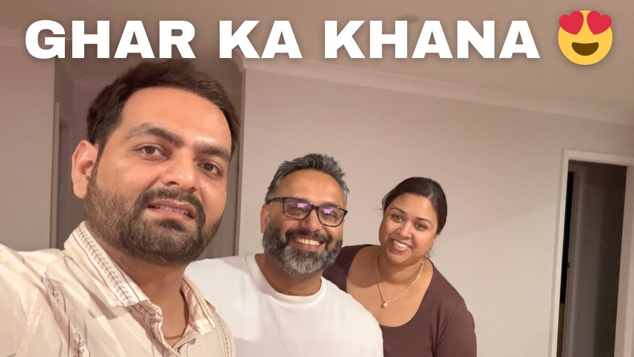 Finally Ghar Ka Khana in Sydney 🇦🇺 | Desi Feeling ❤️