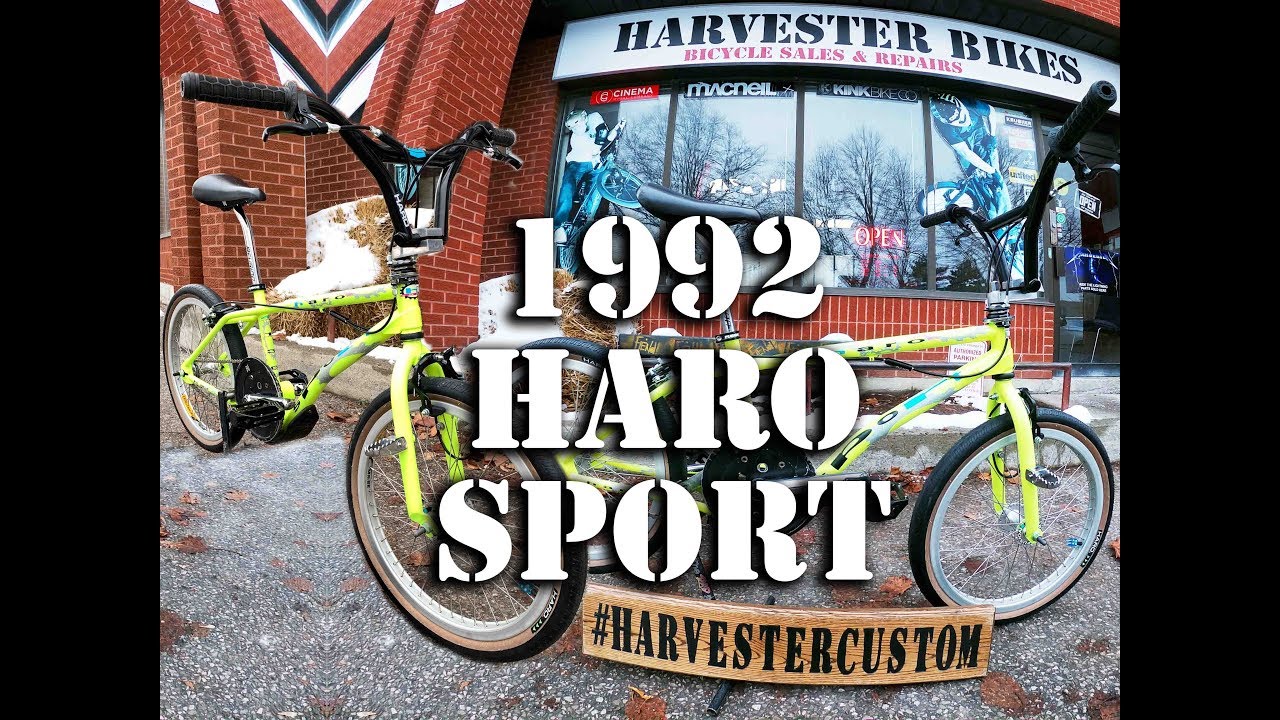 1992 Haro Sport Bashguard Custom Old School BMX @ Harvester Bikes