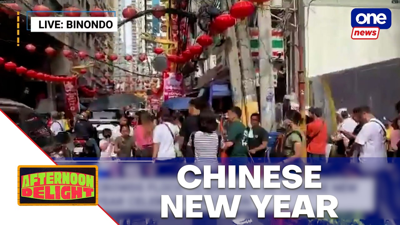 Crowds flock to Binondo for Chinese New Year celebrations | Afternoon Delight
