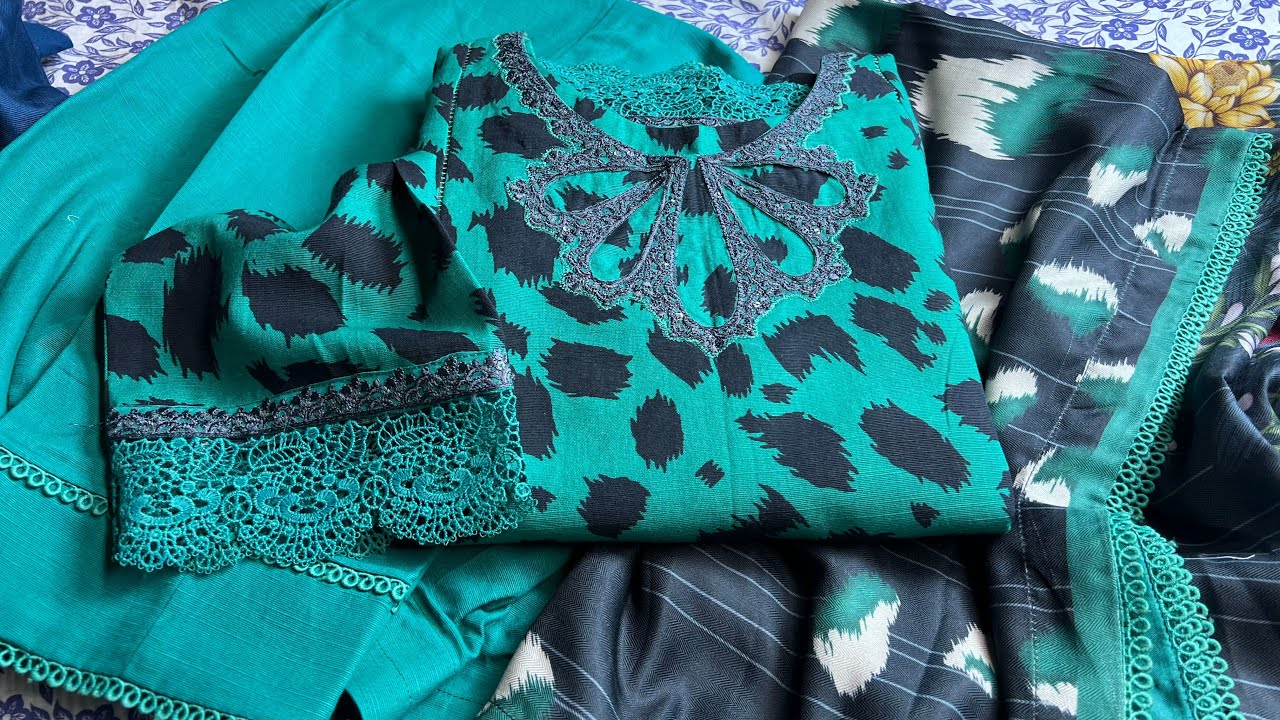 How to design Maria B. & kayseria winter dresses