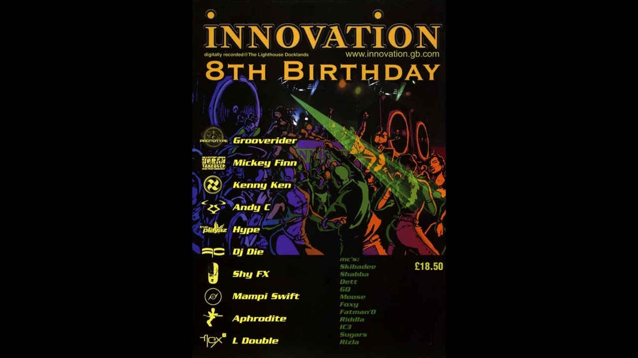 DJ Hype @ Innovation 8th Birthday - 05.05.2002