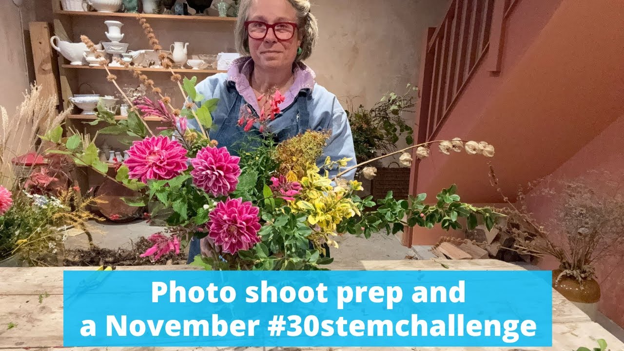 Готовлю студию к фотосессии для журнала и челленджу «Stem Challenge» на 30 ноября для вас x