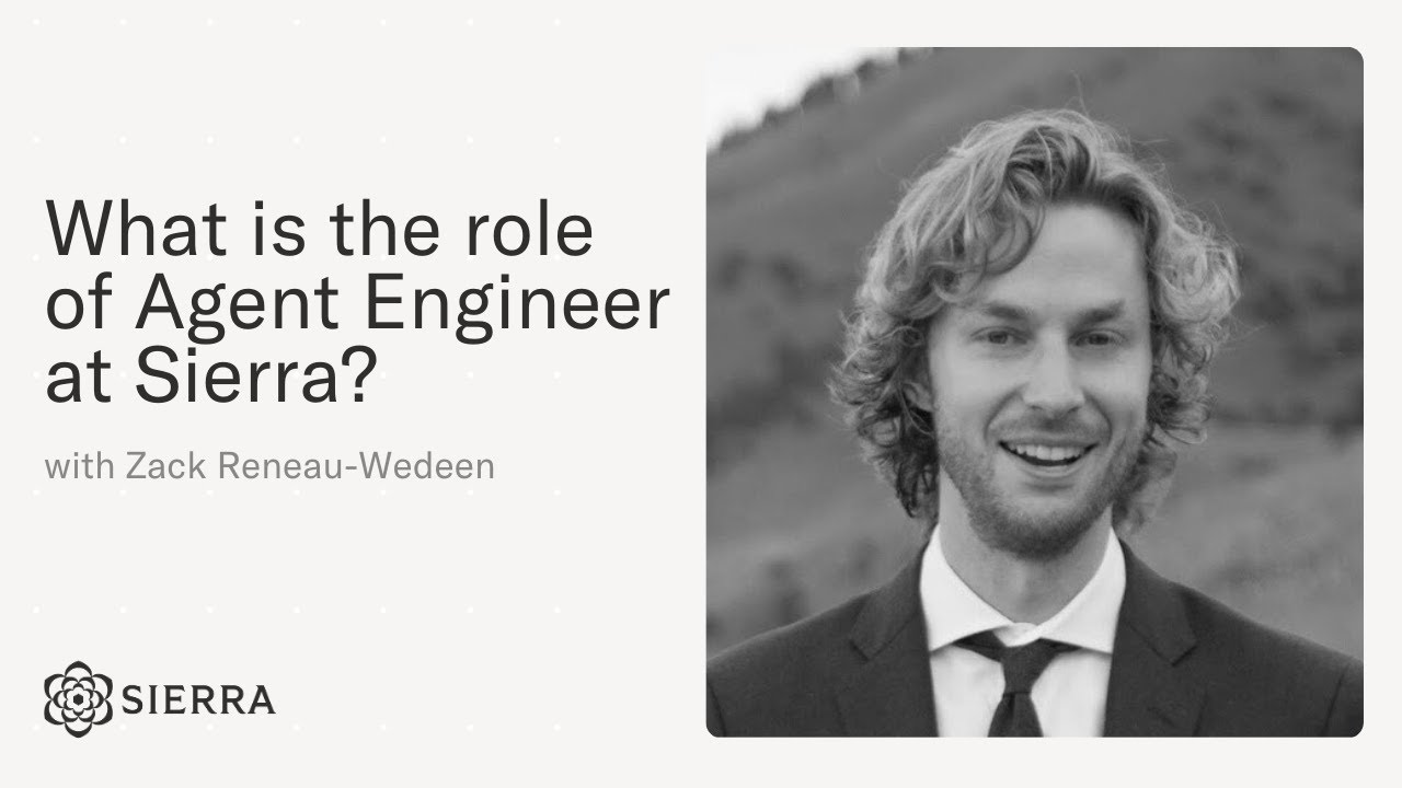What is the role of the Agent Engineer at Sierra?