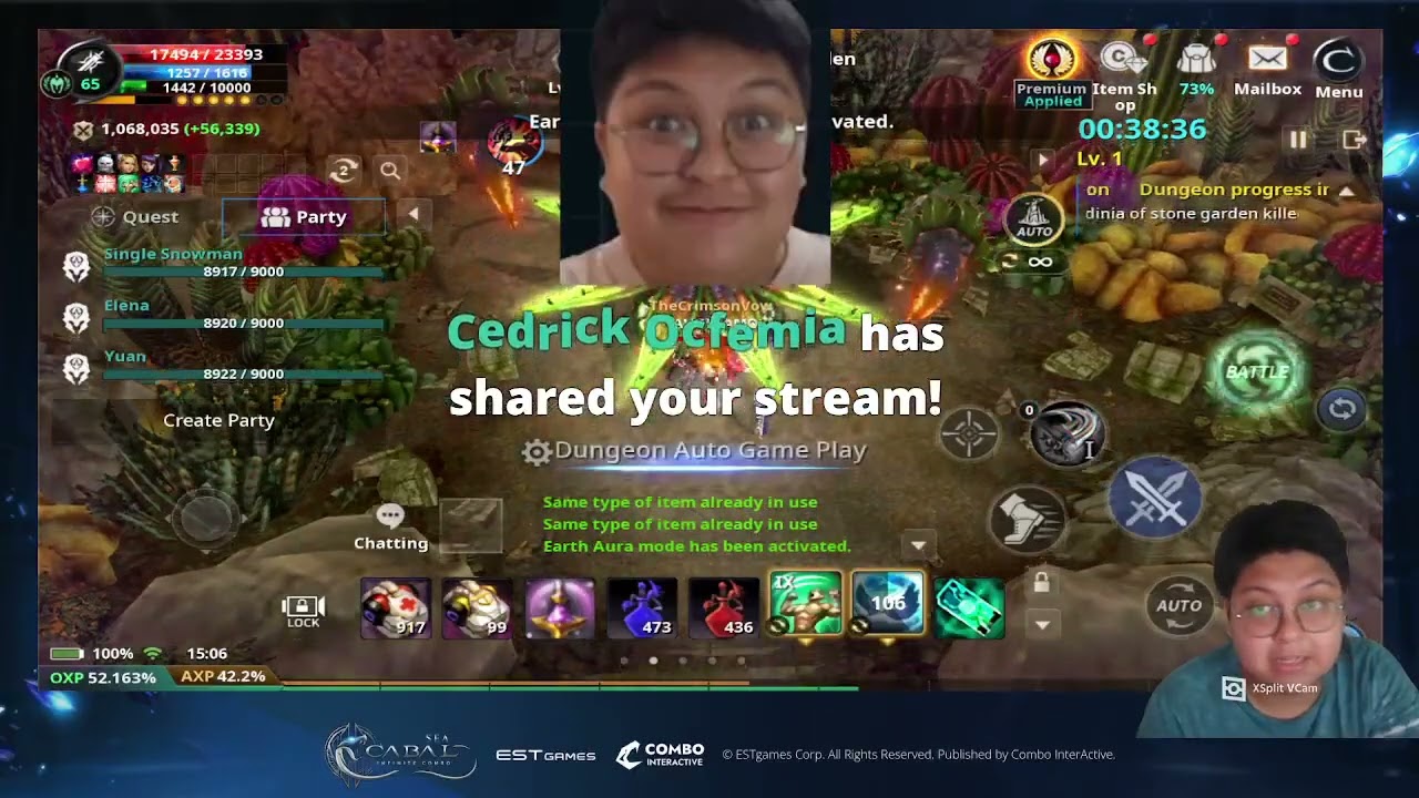 CABAL INFINITE COMBO- STREAM 4