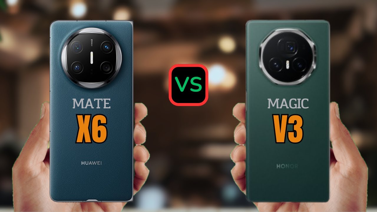 Huawei Mate X6 vs Honor Magic V3