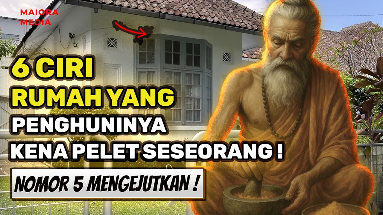 MENGERIKAN❗ 5 Ciri Rumah yang Diselimuti Energi Negatif Karena Salah Satu Penghuninya Kena Pelet!🔥🔥
