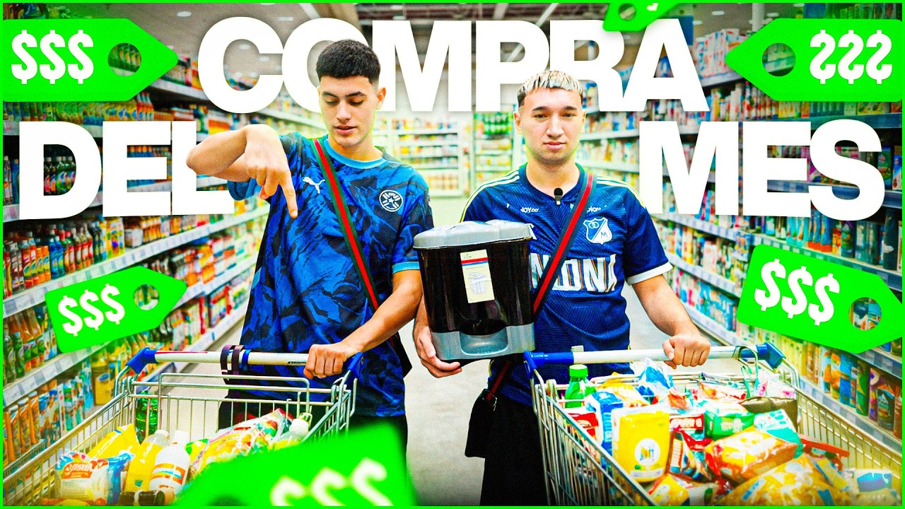 NUESTRA PRIMERA COMPRA DEL MES 🛒 ¿CUANTO GASTAMOS? 💵💸💸 | LOS MACANA