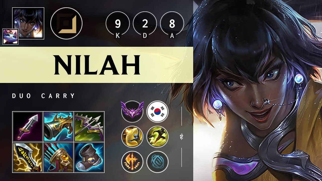 Nilah ADC vs Kai'Sa - KR Master Patch 25.09