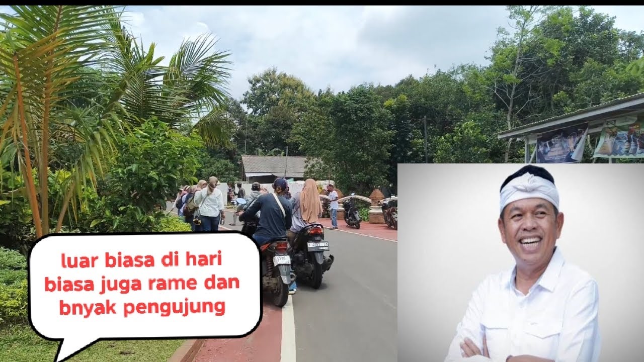 Luar biasa hari biasa juga rame sekali di lembur pakuan ini 