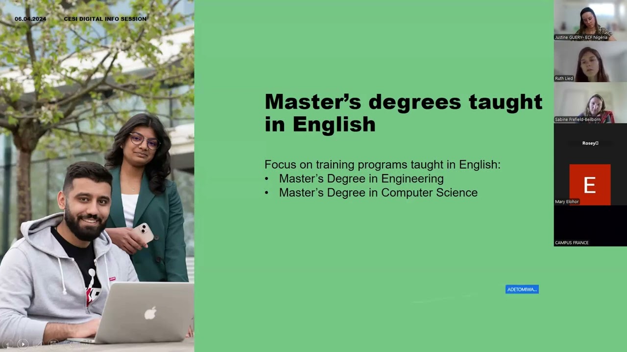 Webinar - CESI Engineering School
