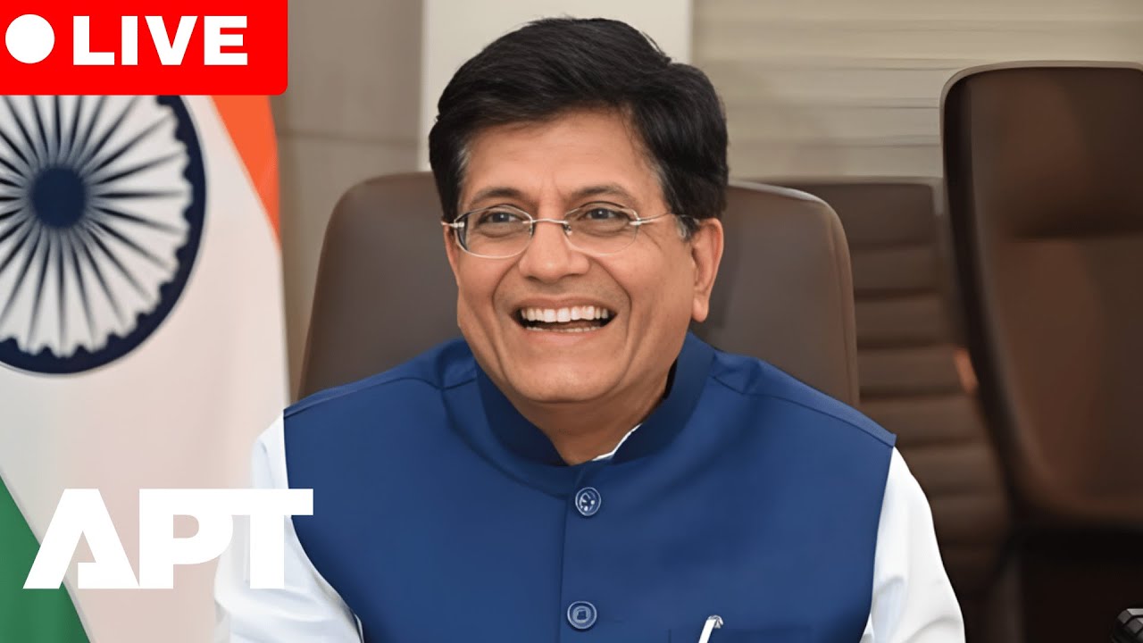 WATCH LIVE: India Trade Minister Piyush Goyal Briefs Media on India-US Trade Deal Amid Trump Tariffs