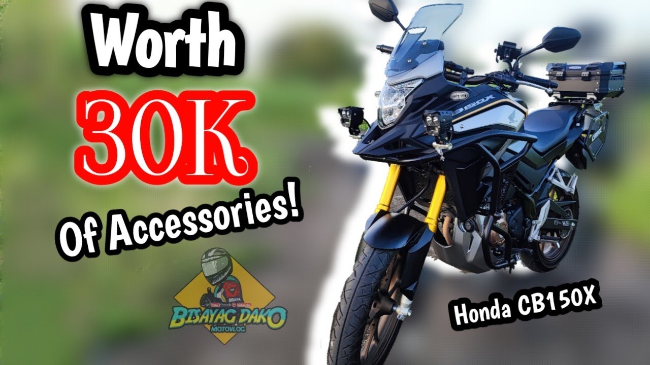 ACCESSORIES NA PINALAGAY NATIN SA CB150X