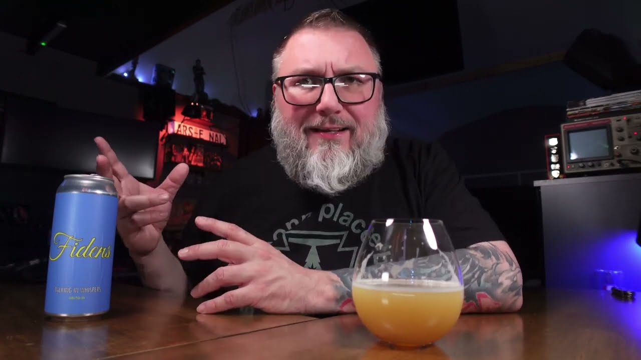 Massive Beer Review 4394 Fidens Talking In Whispers Hazie IPA with Citra and NZ Cascade