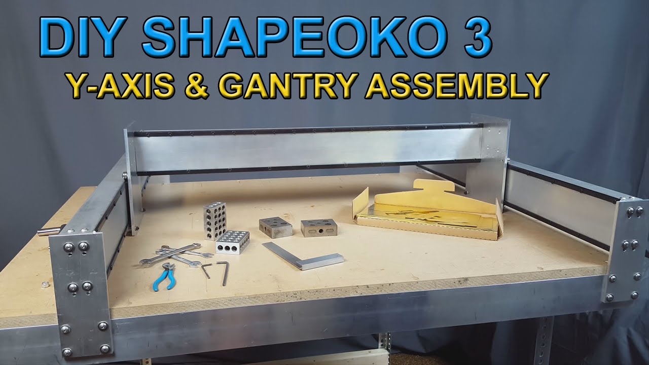DIY-Oko CNC Router: Part 7 Y-axis & Gantry Assembly