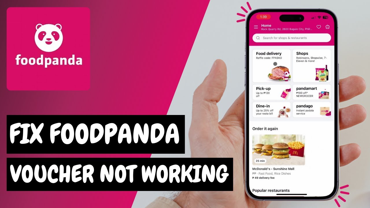 Jak rozwiązać błędy w kodzie promocyjnym Foodpanda w 2026 r. // ZREALIZUJ NIE DZIAŁA