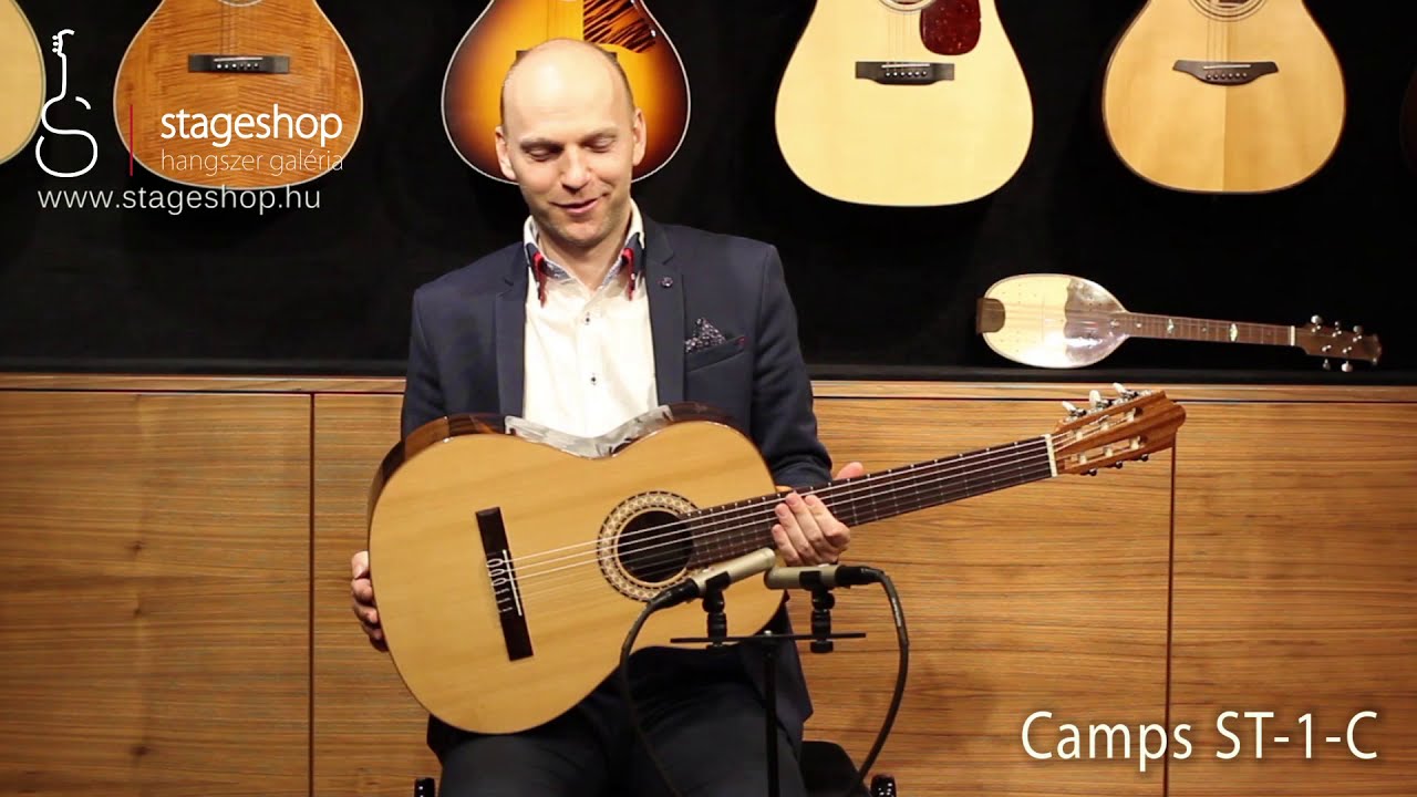 Camps ST-1-C student guitar played by Ferenc Bernáth in Stageshop