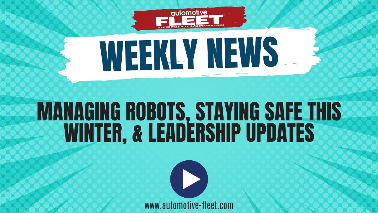Managing Robots, Staying Safe This Winter, & Leadership Updates | AF Weekly News