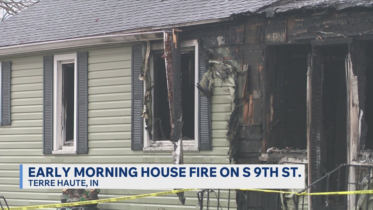 Early morning fire in Terre Haute sends two to the hospital