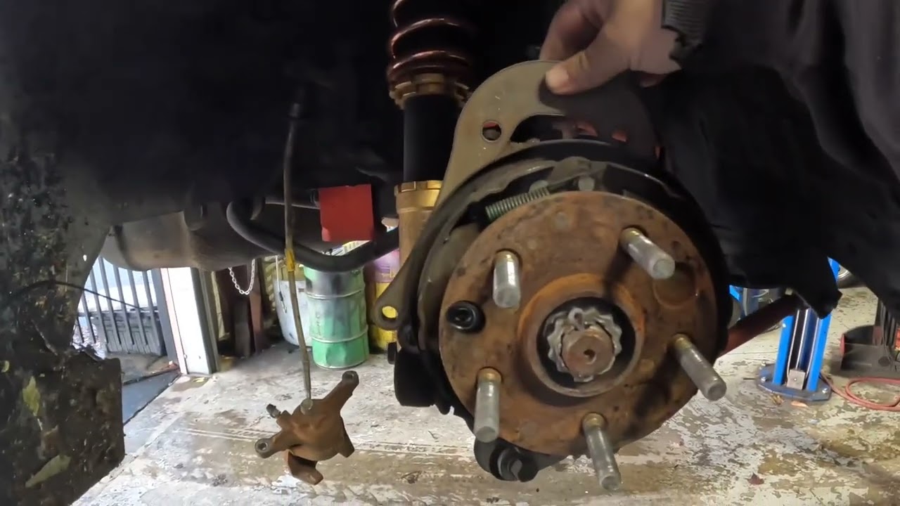 Lexus sc300/400 dual caliper kit install